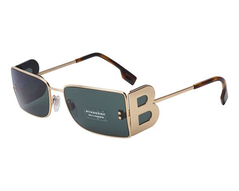 Burberry™ BE3110 10173H 57 Gold Sunglasses 